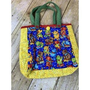 Raining Cats‎ & Dogs Handmade Tote Purse